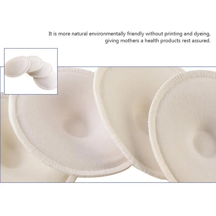 4PCS Reusable Washable Baby Feeding Breast Maternity Nursing Pad Leakproof Anti Overflow Pads For Pregnant Women Bra Pad Mom