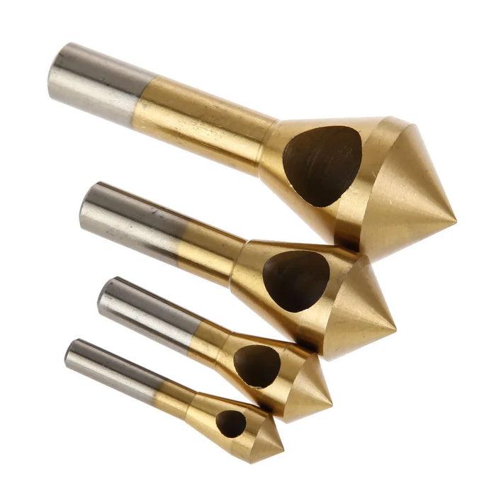 4pcs/set Countersink Deburring Drill Bit