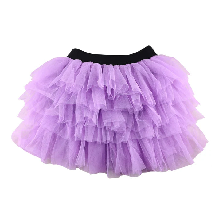 Girls skirts brown tutu skirts tutus fluffy skirt for baby girls 3-8 Years pettiskirt チュチュスカート spódnica Tutu  юбка балетной пачк