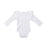 Newborn Bab Girls Kids Clothes Romper Long Sleeve Solid Ruffles Jumpsuit Clothes Outfits 0-24M Baby Clothing