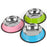 4 Colors Stainless Steel Dog Bowls,Lovely Pet Food Water Drink Dishes Feeder For Cat Puppy Dog