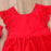 New Arrival 2pcs Red Flower Baby Clothing Newborn Baby Girls Lace Backless Romper Dress Jumpsuit Outfits Clothes 0-24M