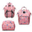 Fashion Mummy Maternity Nappy Bag Dot Print Large Capacity Baby Diaper Bag Travel Backpack Nursing Bag for Baby Care Women's