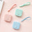 JIANWU 1.5m*7mm tape measure Macaron candy color leather ruler box Portable Fashion Design school supply