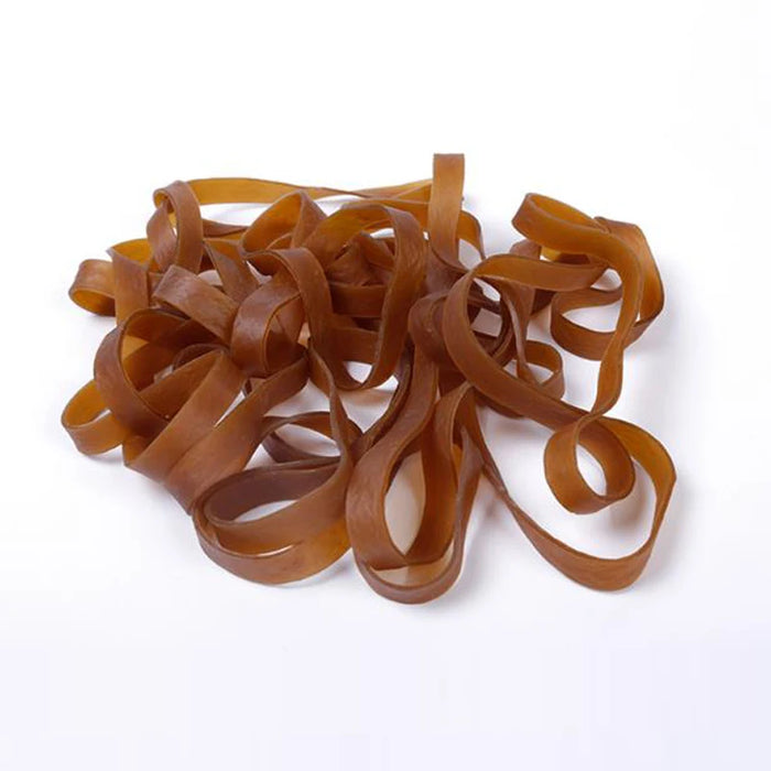 20 Pieces Wide 10mm Brown Rubber Strong Elastic Band Office School Supply Stationery Accessories High Quality 200mm Rubber Bands