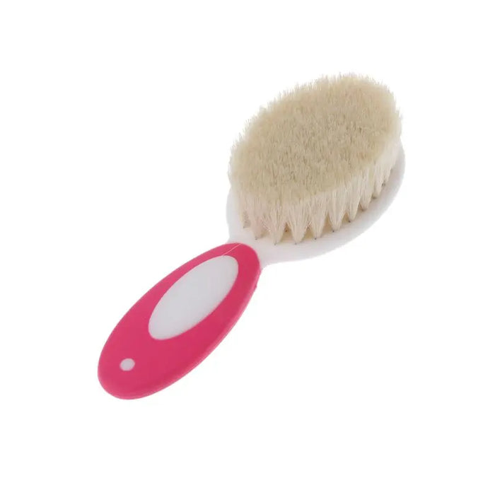 New Baby Care Pure Natural Wool Baby Brush Comb Baby Hairbrush Newborn Hair Brush Infant Comb Head Massager