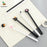 1 Pcs Lytwtw's Cartoon Cat Claw Paw Kawaii Cute School Supply Office Stationery Gel Pen Handles Creative sweet black cat lovely