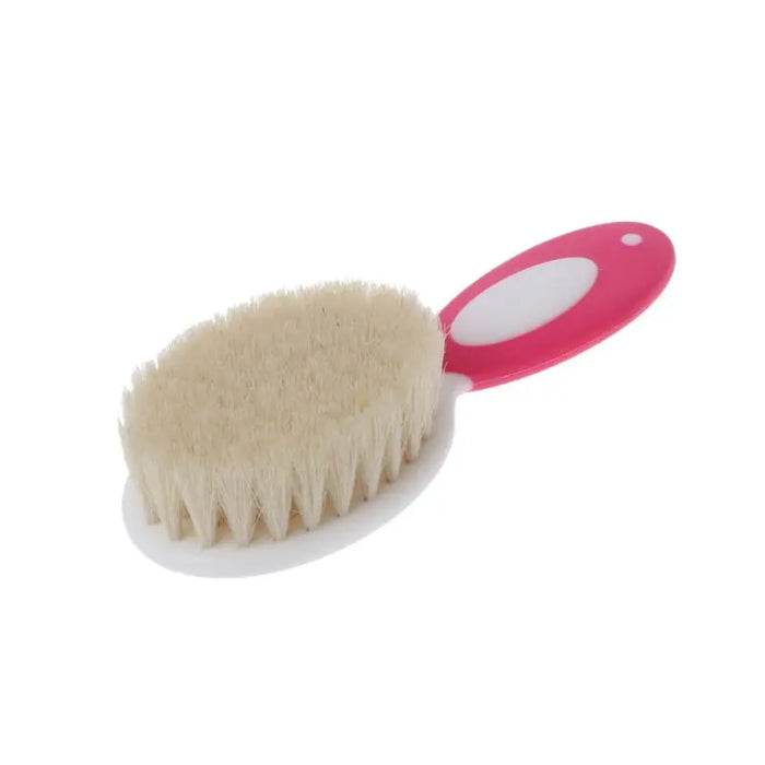 New Baby Care Pure Natural Wool Baby Brush Comb Baby Hairbrush Newborn Hair Brush Infant Comb Head Massager