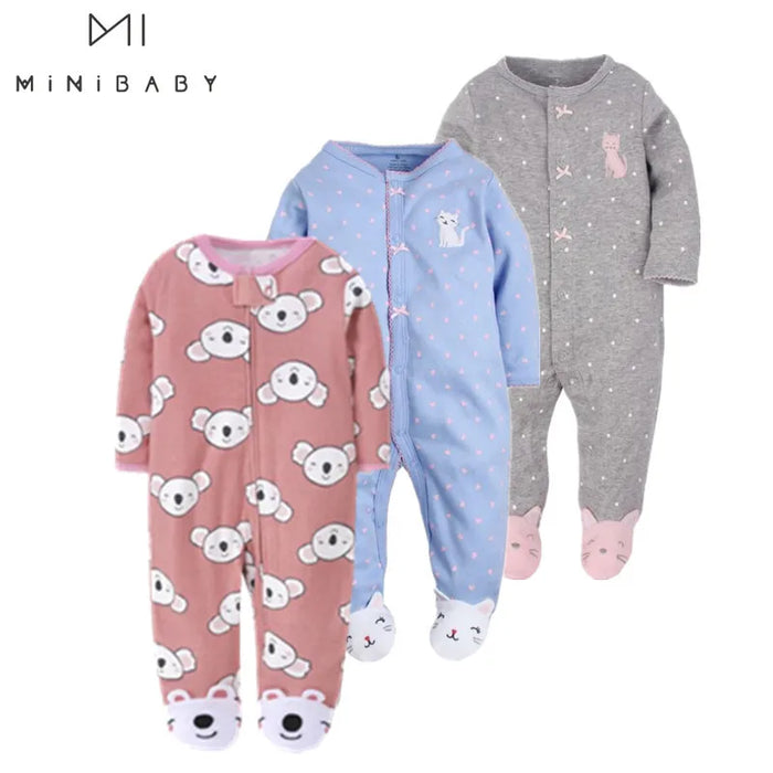 Baby clothing ! new born baby clothes newborn home wear ropa baby girl romper  cotton baby costume infant boy sleep pajamas