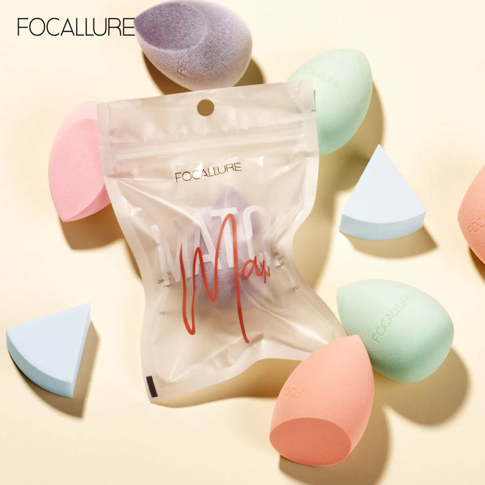 FOCALLURE Beauty Egg Makeup Blender Cosmetics Sponge Puff Makeup Sponge Cushion Foundation Powder Beauty Makeup Tool Accessories