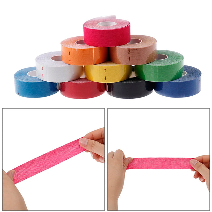 2.5CM*5M V Line  Kinesiology Tape For Face Neck Eyes Lifting Wrinkle Remover Sticker Tape Facial Skin Care Tool Bandagem Elastic