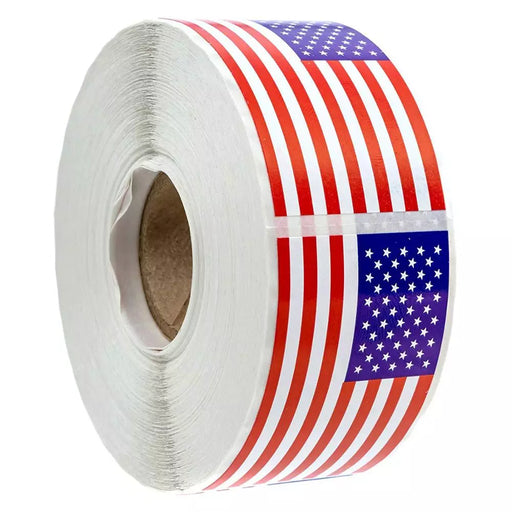 50-250pcs USA Patriotic Sticker American Flag Stickers for notebooks cards and scrapbooking Office Stationery Sticker