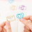 10 PCS Cute LOVE Modeling Bookmark Paper Clip School Office Supply Metal Plating Rose Gold Paper Clip Gift Stationery