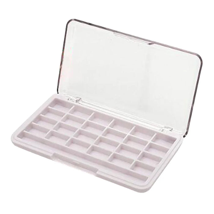 24 Grids DIY Empty Eyeshadow Palette Pallet Box Blusher Lipstick Lip Gloss Blush Powder Holder Case with Brush Slot