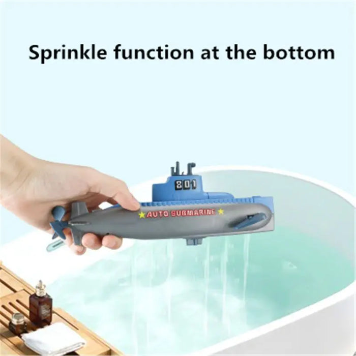 24cm Wind Up Submarine Bath Toy Pool Diving Toy For Baby Toddler Boys Kids Teen