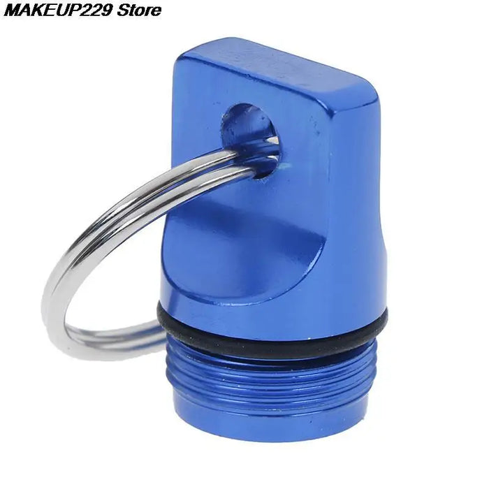 1pc Waterproof Aluminum Pill Box Medicine Case Container Bottle Holder Keychain Carabiner Outdoor Pill Case PillBox