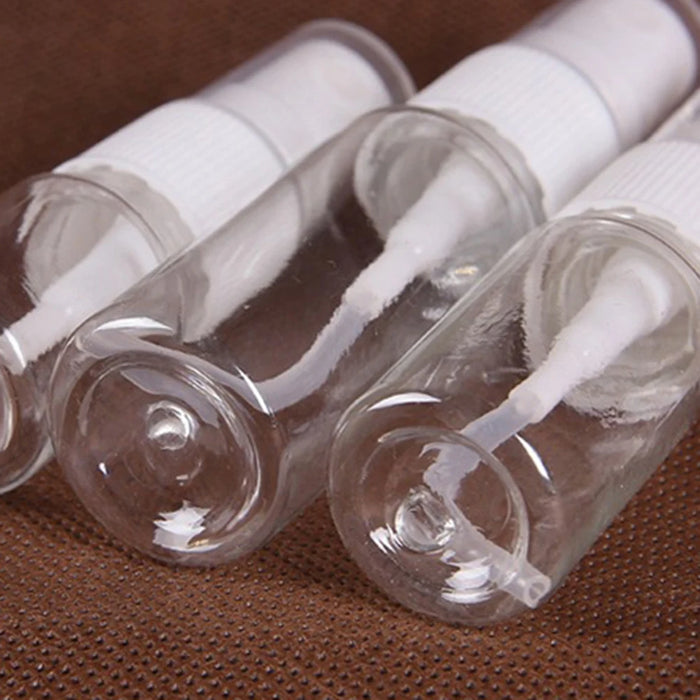 Portable Travel 5 /10 /20 /30 /60 /80 /100/ 120 ml transparent spray bottle small watering can cosmetic fragrance spray bottle