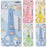 SUMIKKO GURASHI Cute animal Student Safety Paper-Cut Art Scissors with Protective Cover Cap School Supply Kids Stationery gift