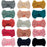 Solid Turban Nylon Headband High Elastic Bow Top Knot Headwrap For Baby Girls Toddler Hair Bands Fashion Kids Hair Accessories