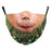 Christmas Beard Digital Printing Face Creative Double-layer Dust Mask