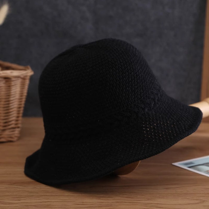 Japanese Artistic Thin Breathable Fisherman Hat For Women