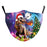 Christmas Digital Printing Double-layer Dust Mask