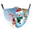 Christmas Digital Printing Double-layer Dust Mask