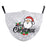 Santa Elk Digital Printing Double-layer Dust Mask