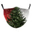 Christmas Tree Digital Printing Double Layer Dustproof Mask