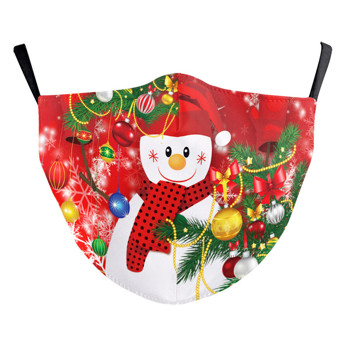 Christmas Starry Sky Digital Printing Dust Mask