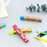 1pc Kawaii Stationery Rectangle 2B Pencil Rubber Eraser Student Prizes Gift Solid Color Soft Eraser School Supply