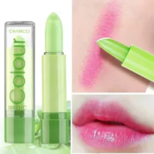 High Quality magic waterproof Color lipstick lip balm beauty accessories prevent lipstick fruity Smell Lip Gloss H114#