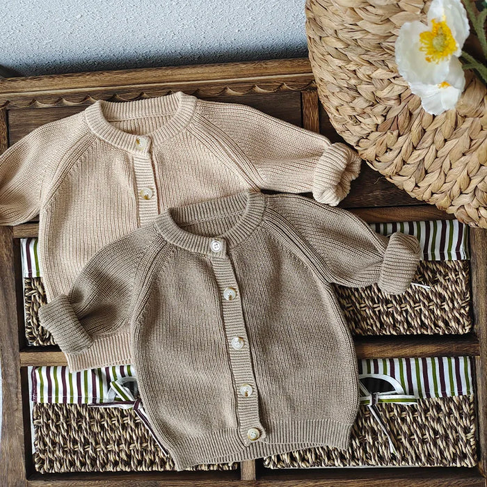 Baby Boy Girl Clothes Sets Autumn Knitted Sweater Top + Bloomers Shorts Outfits Sets Korean Kids Baby Girl Knit Sweater Clothing