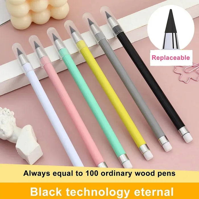 Inkless Unlimited Eternal Pencil Writing No Ink HB Pen Sketch Painting Tool Art Office School Office Supplies Student Stationery