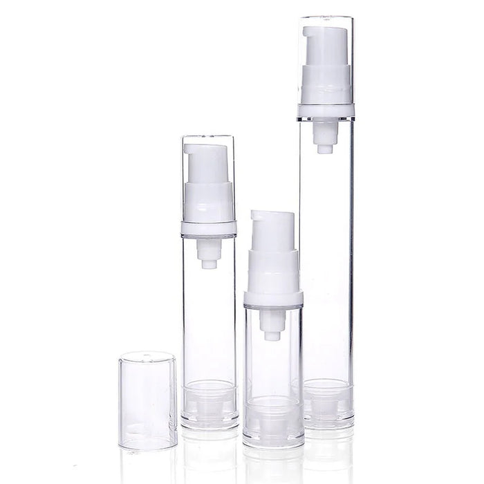 5ml 10ml 15ml 5/10/20/30/50Pcs Vacuum Lotion Spray Bottle Essence Cosmetic Dispensing Bottles Perfume Empty Sub-Bottling Travel