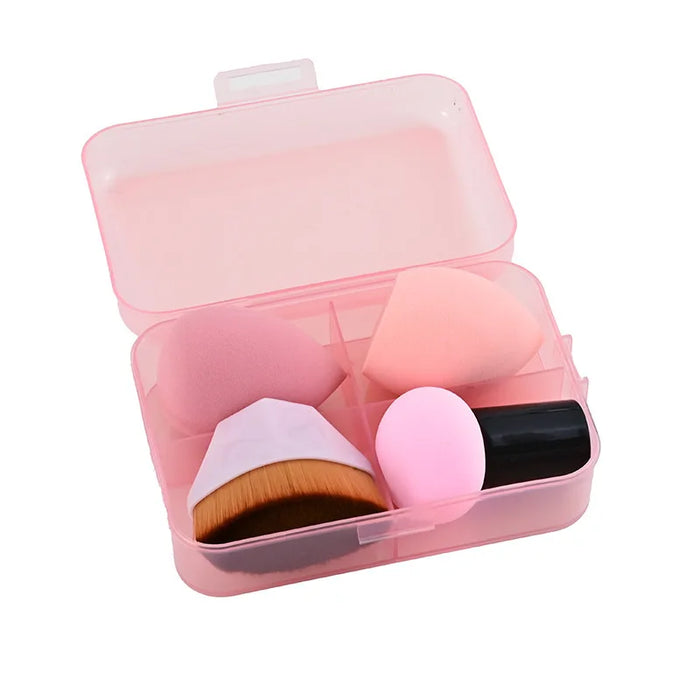 4/5/8/10Pcs Pro Foundation Magic Brushes Cosmetic Puff Set Soft Sponge Powder Makeup Tool Dry Wet Usable Cushion Puffs