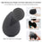 Makeup Sponge Set, 5 Pcs Black Foundation Blending Beauty Sponge, Flawless for Liquid, Cream, and Powder, Latex Free