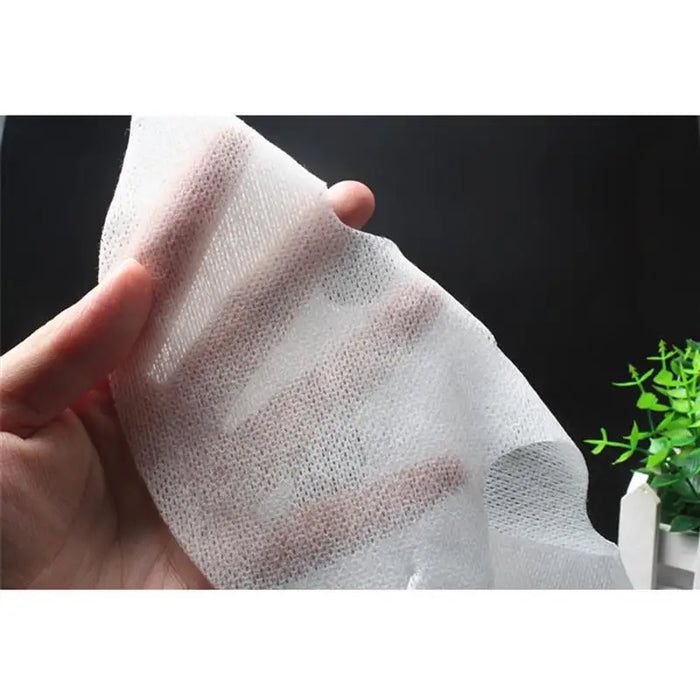 100PCS Ultra-thin Disposable Pure Cotton DIY Beauty Mask Salon Cosmetic Highly Water Absorption Non-Irritating Face Gauze Mask