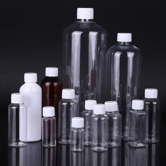 10/20/30/50/80/100ml Reusable Cosmetics Seal Bottles Sample Containers Plastic Empty Seal Bottles Liquid Powder Packing Bottle