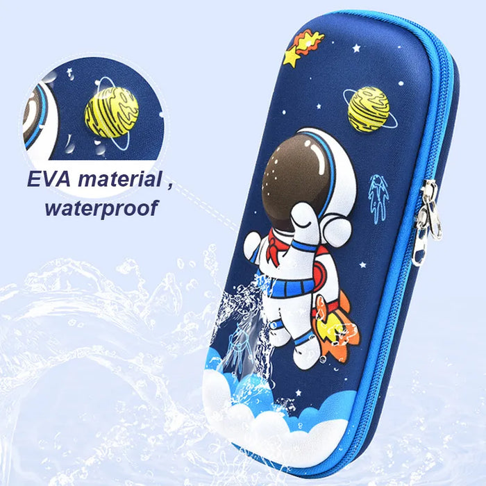 3D Kawaii Pencil Case EVA Large Capacity Waterproof Light Pencil Box for Student School Supply Stationery bag