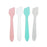 3pcs Face Mask Cream Sticks Brush Spatulas Plastic Face Mask Small Spoon Reuse DIY Face Skin Care Mask Mix Make Up Tools