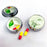 3 Cell Metal Pill Boxes Stainless Steel Round Pill Boxes Medicine Organizer Container Medicine Case Splitters Pill Candy Box