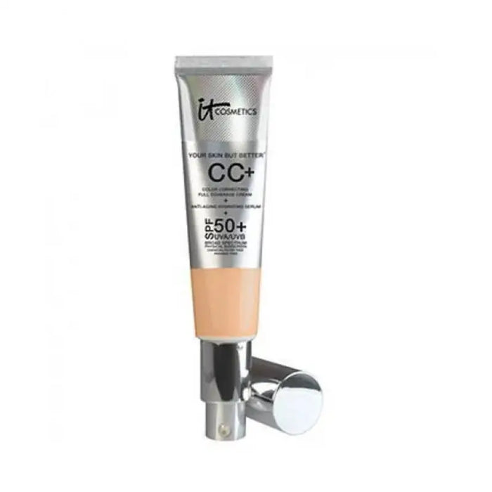 Silver Concealer Lightweight Long-lasting It Cosmetics Skin-perfecting Luxurious Cc Cream It Cosmetics Cc Cream With Spf 50