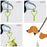 2021 New Pet Poop Bag Holder Hands-free Fixed Clip Dog Walking Cleaning Supplies Pet Cat Dog Poop Bag Dispenser