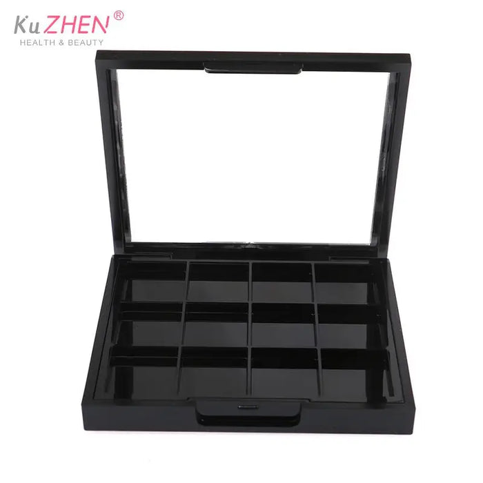 1PCS 3/4/12 Grids Empty Eyeshadow Dish DIY Eyeshadow Palette Eye Makeup Storage Box For Women Girls Beginners Cosmetic Container