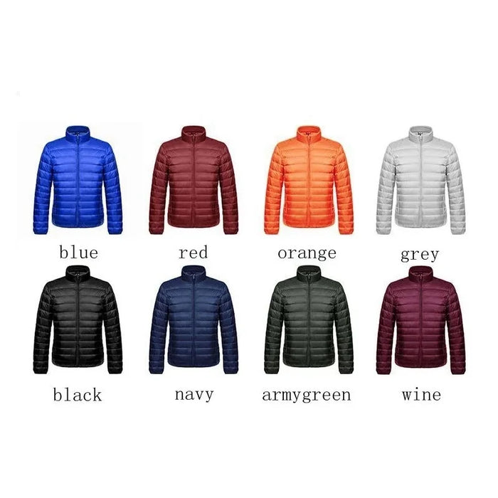 NewBang Brand Winter Men's Down Jacket Ultra Light Down Jacket Men Windbreaker Feather Jacket Man Lightweight Portable Warm Coat