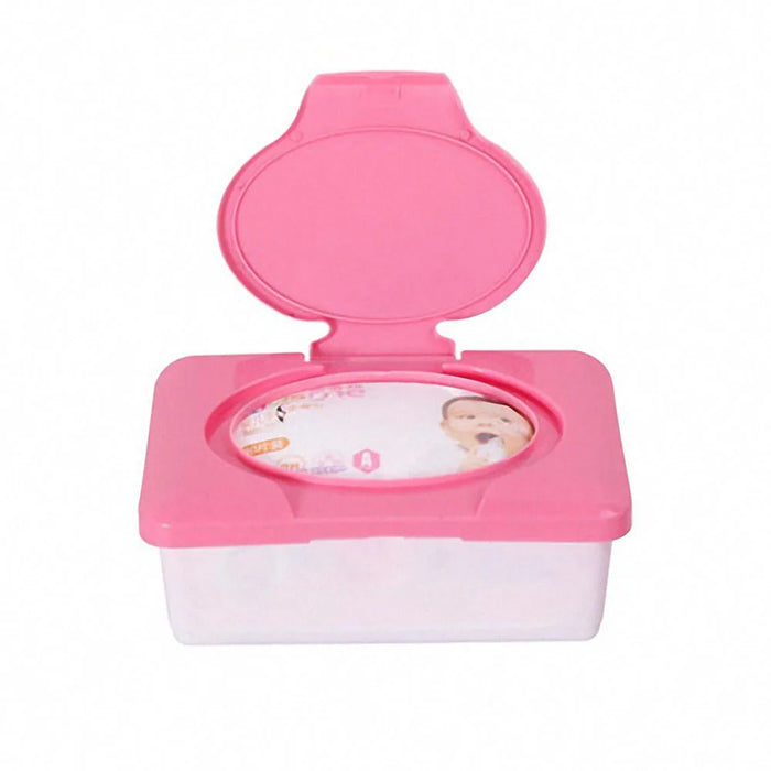 Dry Wet Tissue Box Baby Wipes Storage Case Napkin Dispenser Plastic Paper Container Tissue Holder Baby Care Stroller Accessaries