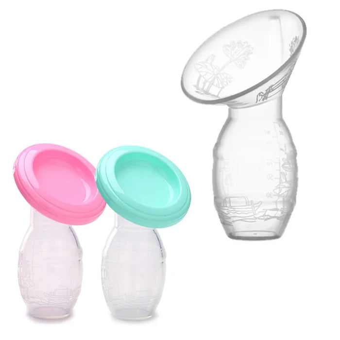 10pcs/lot Wholesale Baby Feeding Manual Breast Pump Partner Breast Collector Milk Silicone Pumps Mama Milk Savers PP BPA Free