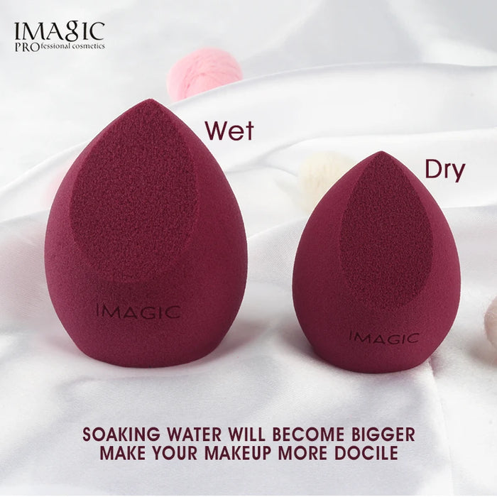 IMAGIC 10PCS/Kit Makeup Blender Puff Sponge Set Dry&Wet Foundation Powder Blush Sponge Beauty Tools Women Make Up Tools