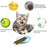 6pcs Natural Matatabi Cat Stick Mint Caught Bite Excited Rods Silvervine For Cat Teeth Cleaning Treating Pet Supply Cat Toys